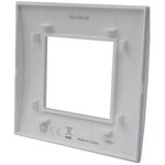 EL3231 - Placca 2 posti nera Soft Touch compatibile Living International - Compatibile Living International
