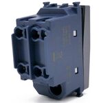 EL369 - Interruttore bipolare con spia grigio compatibile Vimar Arké - Compatibile Vimar Arké 