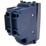 EL377 - Interruttore bipolare grigio compatibile Vimar Arké - Compatibile Vimar Arké 