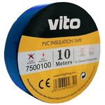 EL416 - Nastro isolante 15mm 10m blu Vito - Nastro isolante