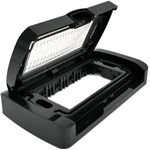 EL837 - Placca idrobox IP55  4P nera compatibile Matix - Compatibile Matix