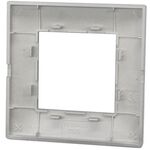 EL981 - Placca in tecnopolimero 2 posti color arancione compatibile Vimar Plana - Compatibile Vimar Plana