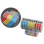 F1525 - Morsettiera 3 INPUT / 9 OUTPUT  0.08-4.0mm ²/28-12AWG - Morsetti