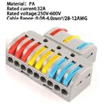 F1525 - Morsettiera 3 INPUT / 9 OUTPUT  0.08-4.0mm ²/28-12AWG - Morsetti