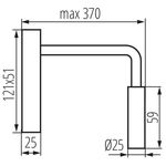 KA2114 - Lampada faretto LED da parete TONIL II LED 3.3W 3000k 145lm Kanlux - Illuminazione da Interno