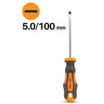 U350 - Cacciavite piatto 5x100mm Handy - Utensili