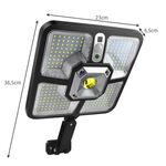 WB100 - Lampada LED solare 8W con telecomando - Illuminazione da Esterno