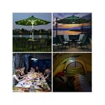 WB1023 - Lampada LED RGB ricaricabile con altoparlante Bluetooth 2x3WRMS e powerbank E-Dream - Lampade LED