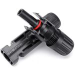 WB1602 - Connettore maschio/femmina MC4 30A 1000V 2.5/4/6mm per pannello fotovoltaico 20 pezzi - Connettività