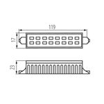 KA2100 - Lampadina LED RANGO R7S SMD 6W 3000k 500lm Kanlux - Lampade LED