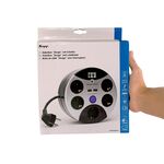 EL2082 - Multipresa con protezione da sovratensioni, 5 schuko, 2 USB, 2RJ45 - Kopp - Connettività