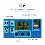 K504 - Regolatore di Carica Solare PWM 12/24 V 10A - Alimentatori