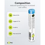 F1708 - Tubetto stagno per saldatura senza piombo, ø 1,0 mm, 17 g - Laboratorio