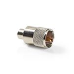 ND1210 - Connettore PL259  Maschio | Per Cavi Coassiali RG58 | 25 pezzi | Metallo - TV-SAT