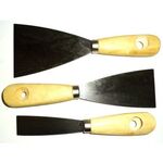 Q460 - Set 3 spatole con manico in legno 180mm - Attrezzi e utensili