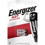 E1027 - Batteria alcalina tipo A27 12V blister da 2 Energizer - Batterie Alcaline