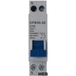 EL1480 - Interruttore magnetotermico 1P C10 - Interruttori magnetotermici