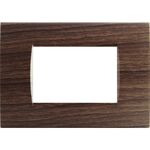 EL1768 - Placca 4 posti ciliegio compatibile Living International - Compatibile Living International