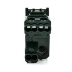 EL2214 - Deviatore con spia luminosa nero compatibile Vimar Plana - Compatibile Vimar Plana