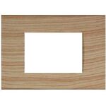 EL2239 - Placca 3 posti abete compatibile Living International - Compatibile Living International