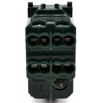 EL2388 - Invertitore con spia luminosa 16A 250V Nero compatibile Vimar Plana - Compatibile Vimar Plana