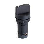 EL2625 - Pulsante da pannello a due posizioni EL-ED25 1NO+1NC nero Elmark - Pulsanti da pannello