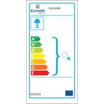 EL2645 - Faretto da incasso in gesso portalampada GU10 Ф130x45 20Wmax Elmark - Faretti LED