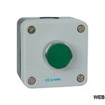 EL3253 - Pulsante con ritorno a molla EL1-B102 1NO IP44 Elmark - Pulsanti da pannello