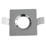 N175 - Supporto in alluminio da incasso orientabile KLAK lampade GU10 MR16 finitura cromo Century - Varie