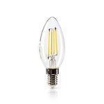 ND202 - Lampada LED retrò regolabile a filamento E14 | Candela | 4.8 W | 470 lm - Lampade LED
