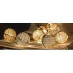 ND5918 - Light String Sfere 10 LED 2.1m HQ - Illuminazione Decorativa