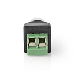 ND9580 - Connettore di sicurezza CCTV 2 fili a BNC femmina confezione da 5 - Video 