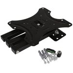 STAND400 - Supporto a muro per TV LED LCD 14-42'' inclinabile 3 snodi nero -  Staffe e Supporti 