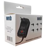 T150 - Alimentatore universale con selettore di tensione 3–12V e porta USB – 30W - Alimentatori