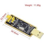 WB277 - Modulo USB adattatore USB 2.0 a livello TTL seriale 5V 3.3V con cavi per Arduino - Arduino