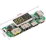 WB344 - Modulo DualUSB 5V per batterie al litio 18650 con protezione da sovraccarico/cortocircuito - Schede elettroniche