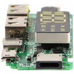 WB344 - Modulo DualUSB 5V per batterie al litio 18650 con protezione da sovraccarico/cortocircuito - Schede elettroniche