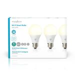 ND9050 - Lampadina LED Smart Wi-Fi 9W Bianco caldo 2700K E27 800 lumen confezione da 3 pezzi - Lampade LED
