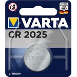 F1417 - Batteria a bottone al litio 3V CR2025 Varta - Batterie Lithio