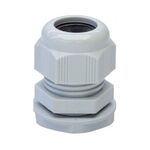 07872 - Boccola passacavo in Nylon - PG21 - colore bianco - Passacavi