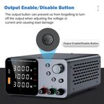 A1400 - Alimentatore da banco 30V 10A 300W con regolatore di tensione CC USB/TYPE-C 18W - Laboratorio