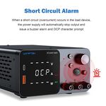 A1400 - Alimentatore da banco 30V 10A 300W con regolatore di tensione CC USB/TYPE-C 18W - Laboratorio