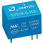 B2025 - Relè di segnale in miniatura SYS1K-S-124L - Relè