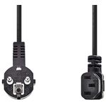 ND7265 - Cavo di alimentazione Spina Schuko Standard Tedesco IEC-320-C13 angolato 2m -  Cavi Alimentazione 