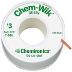 ND1193 - Treccia dissaldante 2 mm x 15 m ChemWik - Laboratorio