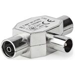 ND5040 - Splitter coassiale IEC (coassiale) maschio-2x IEC (coassiale) femmina - TV-SAT
