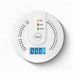 WB2540 - Rilevatore con allarme di monossido di carbonio a batterie - Sensori e rilevatori