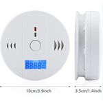 WB828 - Rilevatore con allarme di monossido di carbonio a batterie - Sensori e rilevatori