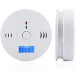 WB828 - Rilevatore con allarme di monossido di carbonio a batterie - Sensori e rilevatori