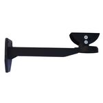 Z324 - Staffa in metallo nera per telecamera - alta qualità - Accessori Videosorveglianza